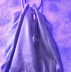 Michael Kors blue large purse